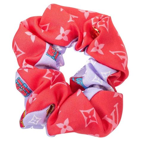 louis vuitton hair scrunchie|louis vuitton headband etsy.